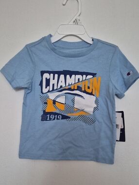 Champion Toddler Boy T-shirt Placid Blue Size 2T